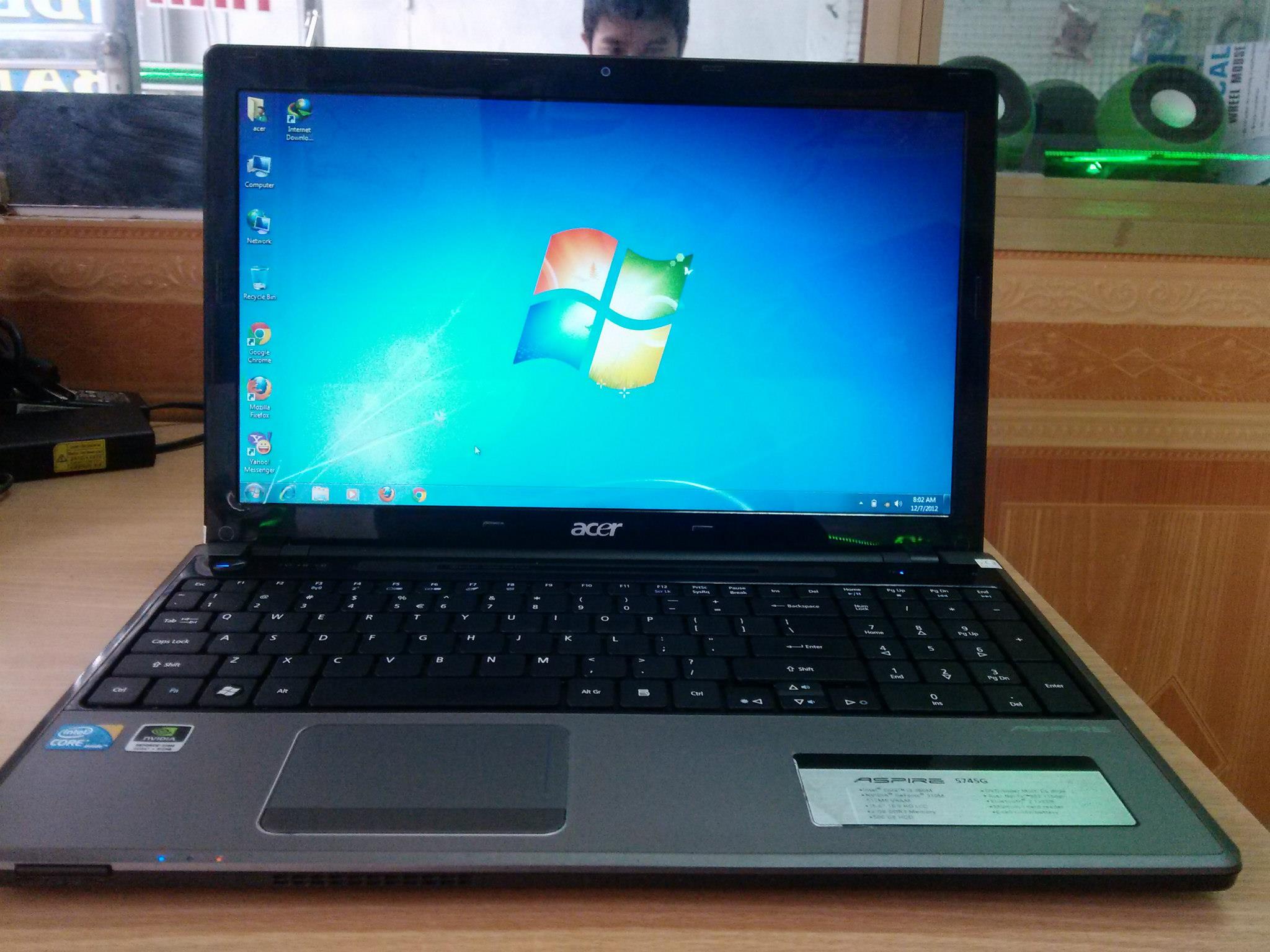 Bán laptop cũ Acer 5745G giá rẻ tại Hà Nội